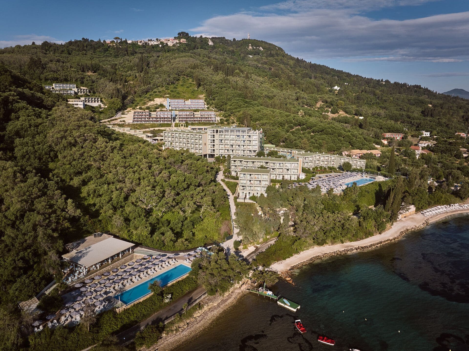 A Setting Framed by Corfu