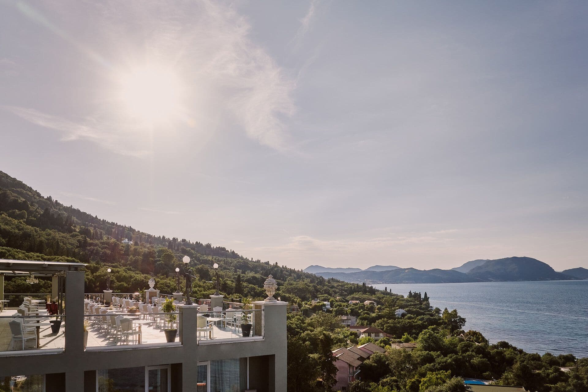 A Setting Framed by Corfu