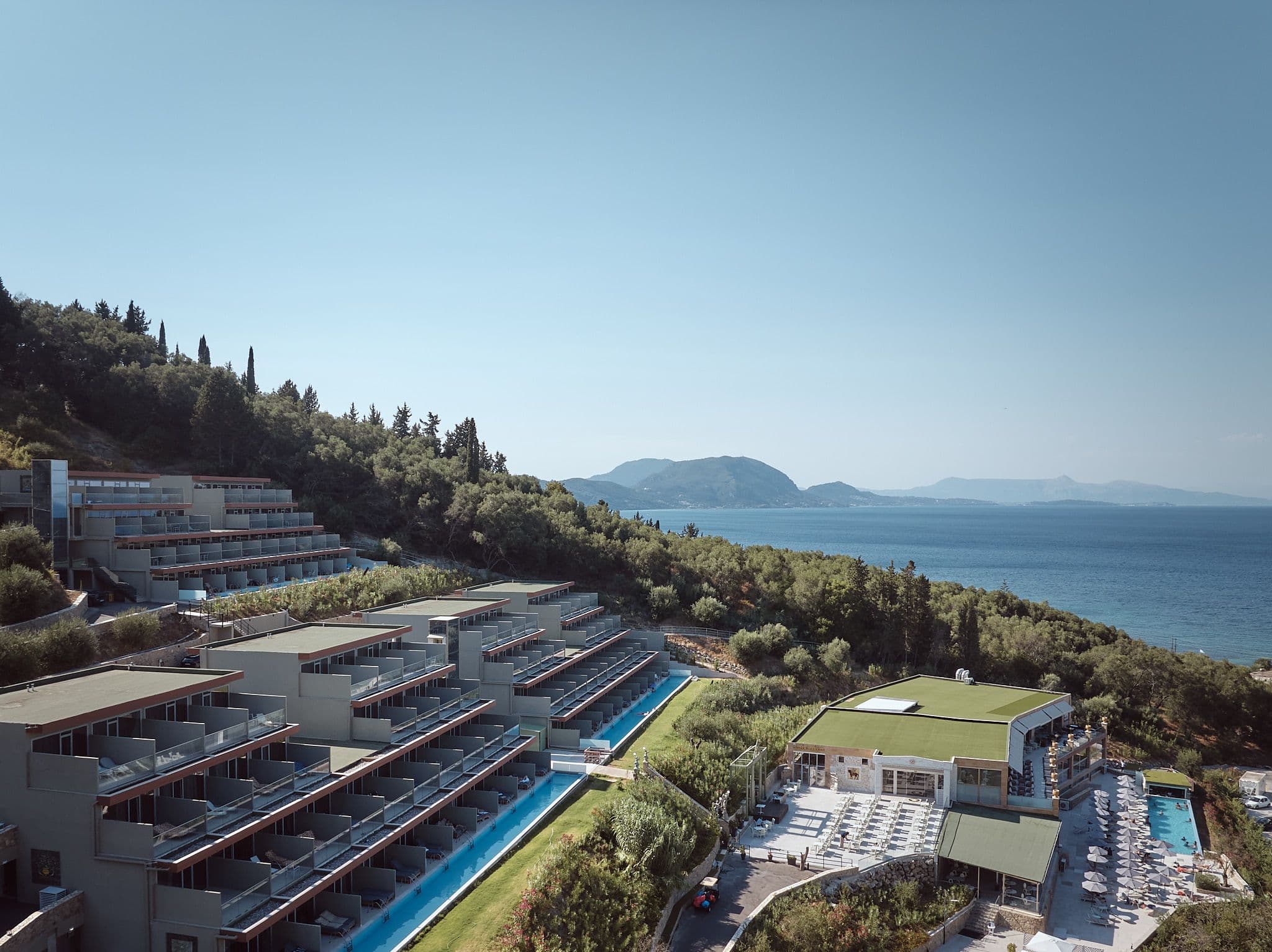 A Setting Framed by Corfu